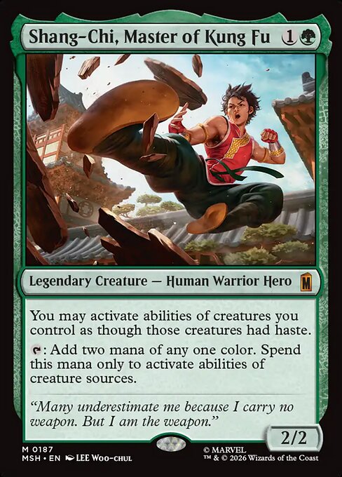 Shang-Chi, Master of Kung Fu (MSH 187) [Marvel Super Heroes]