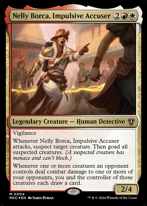 Nelly Borca, Impulsive Accuser (MKC 4) [Murders at Karlov Manor Commander]