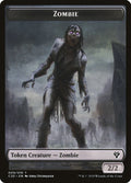 Human Soldier (003) // Zombie Double-Sided Token [Commander 2020 Tokens]