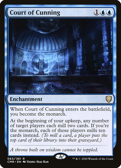 Court of Cunning (CMR 63) [Commander Legends]