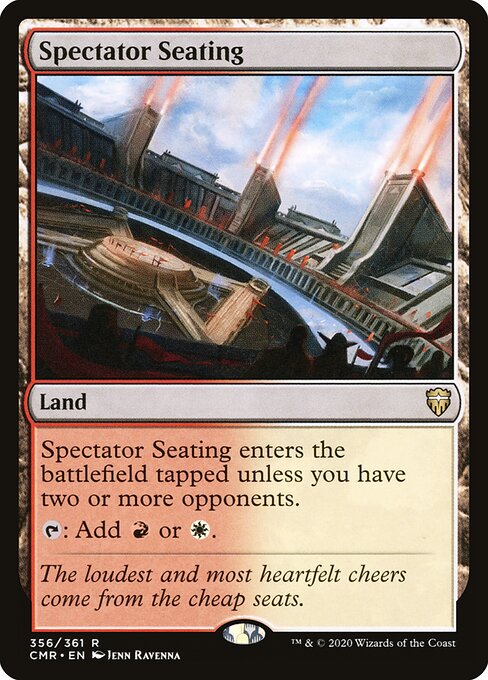 Spectator Seating (CMR 356) [Commander Legends]