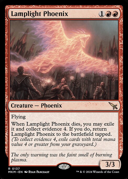 Lamplight Phoenix (MKM 137) [Murders at Karlov Manor]