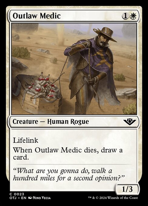 Outlaw Medic (OTJ 23) [Outlaws of Thunder Junction]