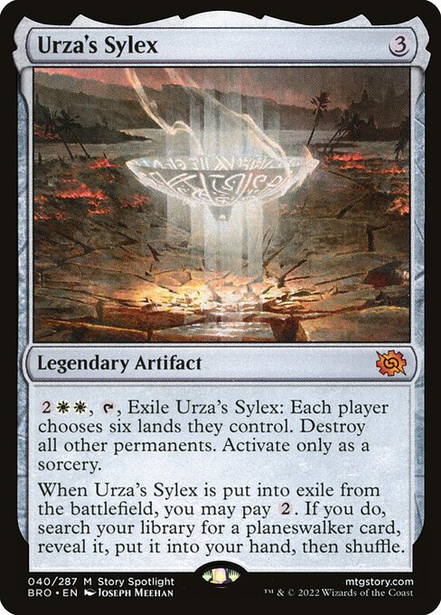 Urza's Sylex (BRO 40) [The Brothers' War]