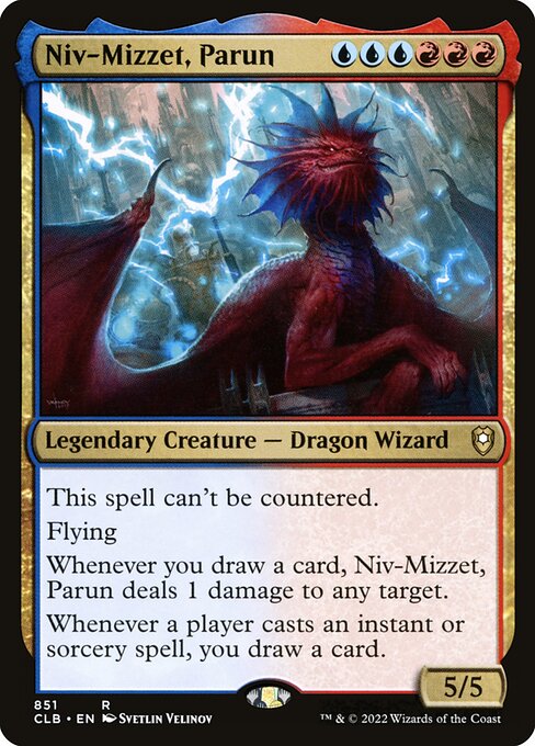 Niv-Mizzet, Parun (CLB 851) [Commander Legends: Battle for Baldur's Gate]