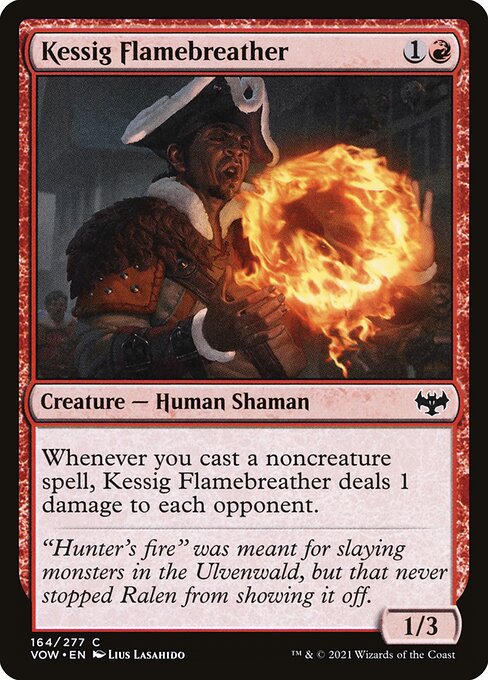 Kessig Flamebreather (VOW 164) [Innistrad: Crimson Vow]