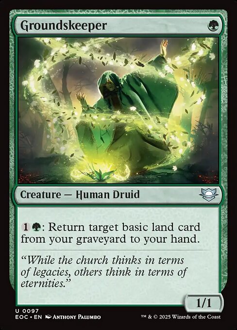 Groundskeeper (EOC 97) [Edge of Eternities Commander]