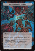 Kneel Before My Legions (Full Art) [Duskmourn: Archenemy]
