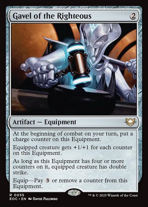 Gavel of the Righteous (EOC 55) [Edge of Eternities Commander]