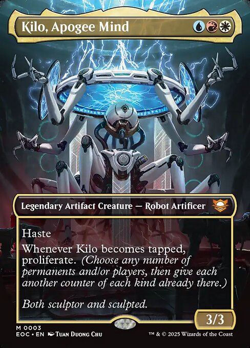 Kilo, Apogee Mind (Borderless) (EOC 3) [Edge of Eternities Commander]