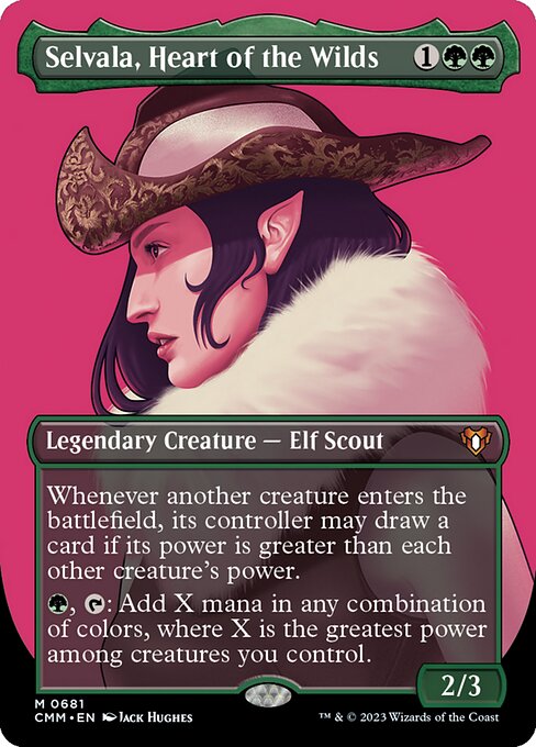 Selvala, Heart of the Wilds (CMM 681) [Commander Masters]