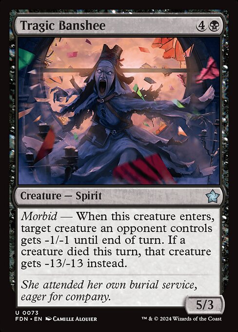 Tragic Banshee (FDN 73) [Foundations]