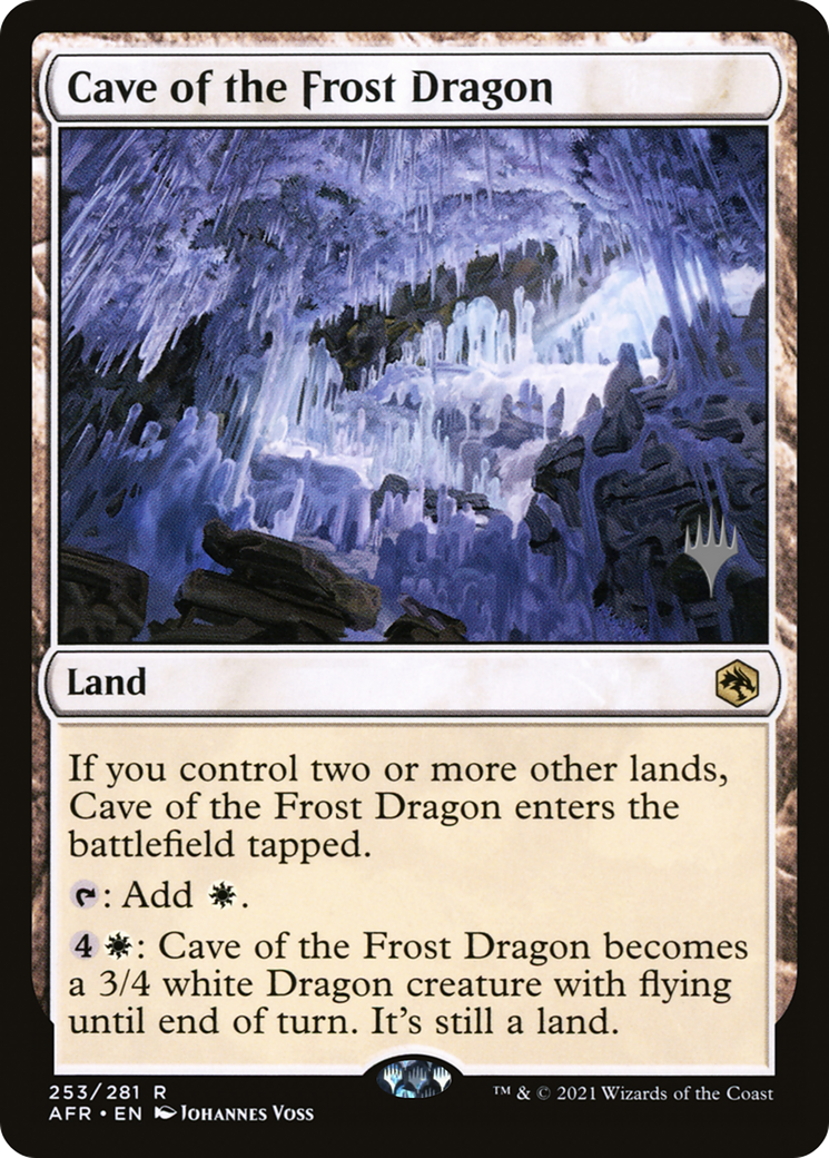 Cave of the Frost Dragon (Promo Pack) [Dungeons & Dragons: Adventures in the Forgotten Realms Promos]