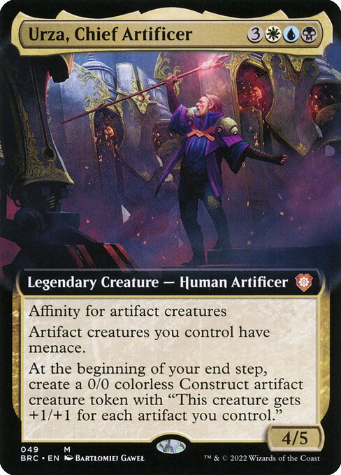 Urza, Chief Artificer (BRC 49) [The Brothers' War Commander]
