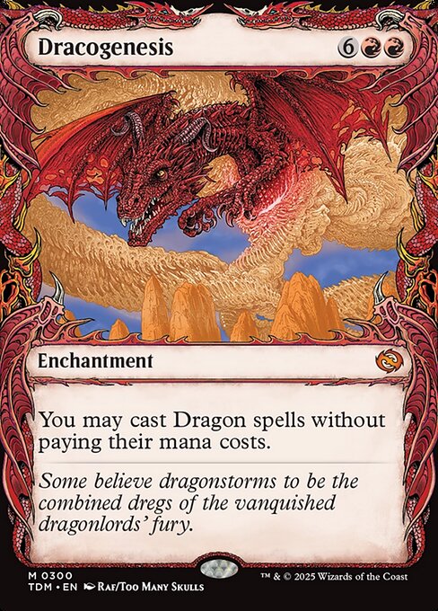 Dracogenesis (TDM 300) [Tarkir: Dragonstorm]
