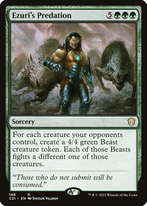 Ezuri's Predation (C21 188) [Commander 2021]