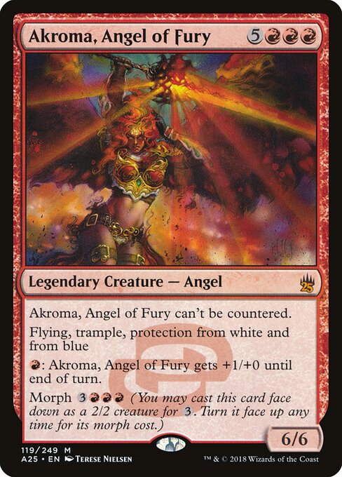 Akroma, Angel of Fury (A25 119) [Masters 25]
