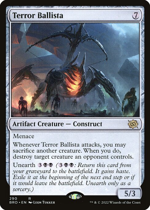 Terror Ballista (BRO 290) [The Brothers' War]