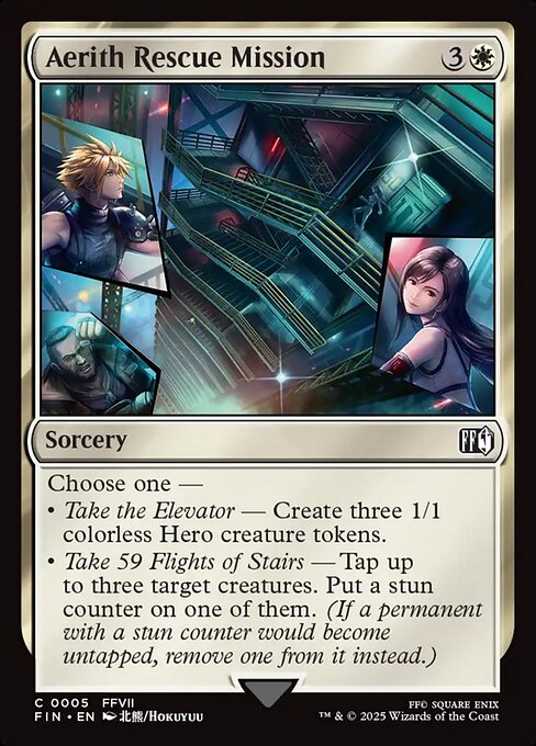 Aerith Rescue Mission (FIN 5) [Final Fantasy]