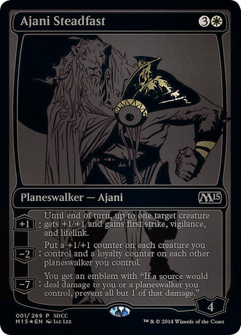 Ajani Steadfast (PS14 1) [San Diego Comic-Con 2014]