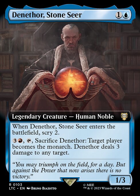Denethor, Stone Seer (LTC 103) [Tales of Middle-earth Commander]
