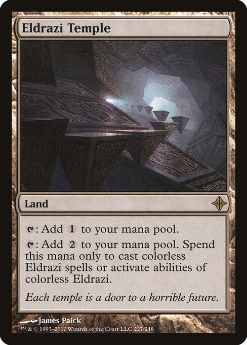 Eldrazi Temple (ROE 227) [Rise of the Eldrazi]