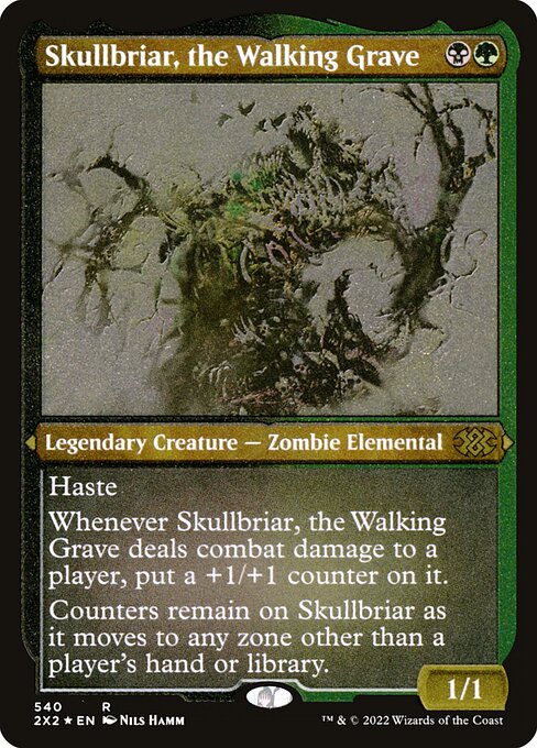 Skullbriar, the Walking Grave (2X2 540) [Double Masters 2022]