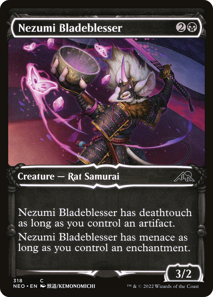 Nezumi Bladeblesser (Showcase Samurai) [Kamigawa: Neon Dynasty]