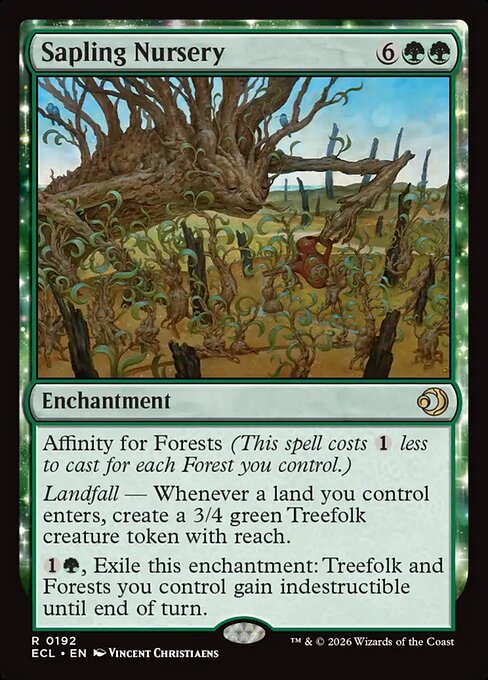 Sapling Nursery (ECL 192) [Lorwyn Eclipsed]