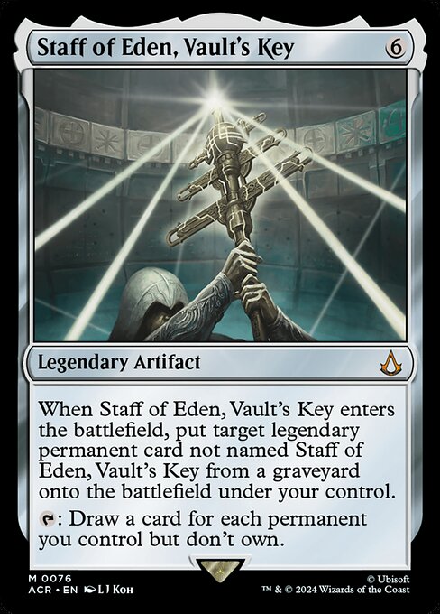 Staff of Eden, Vault's Key (ACR 76) [Assassin's Creed]