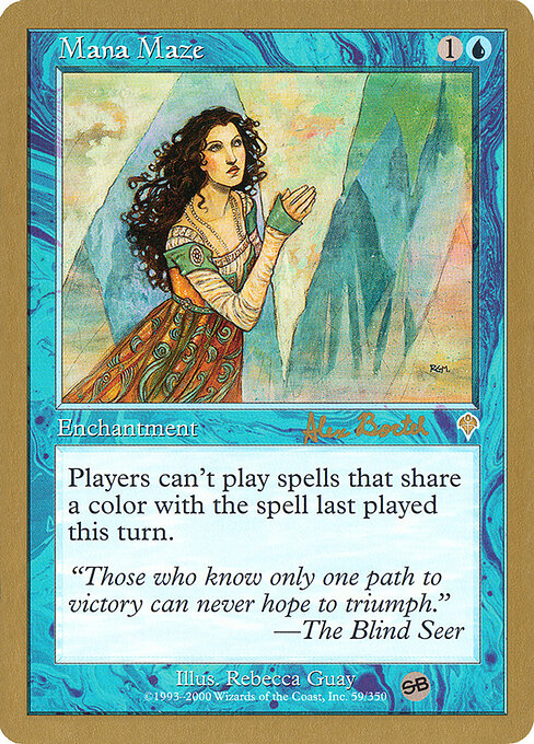 Mana Maze (WC01 ab59sb) [World Championship Decks 2001]