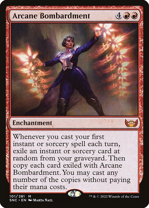 Arcane Bombardment (SNC 101) [Streets of New Capenna]
