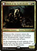 Ulrich of the Krallenhorde // Ulrich, Uncontested Alpha [Eldritch Moon Prerelease Promos]