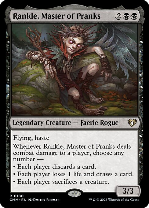 Rankle, Master of Pranks (CMM 180) [Commander Masters]