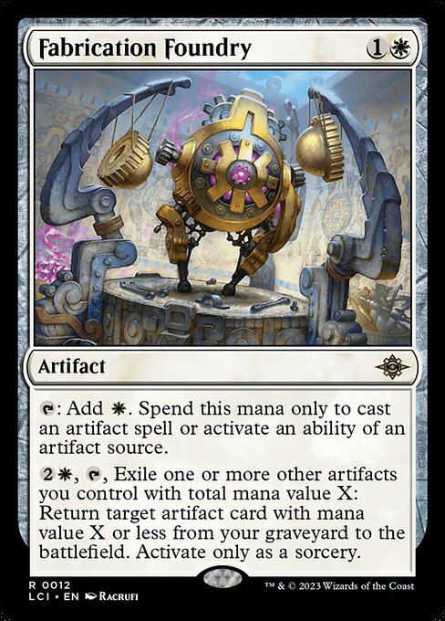 Fabrication Foundry (LCI 12) [The Lost Caverns of Ixalan]