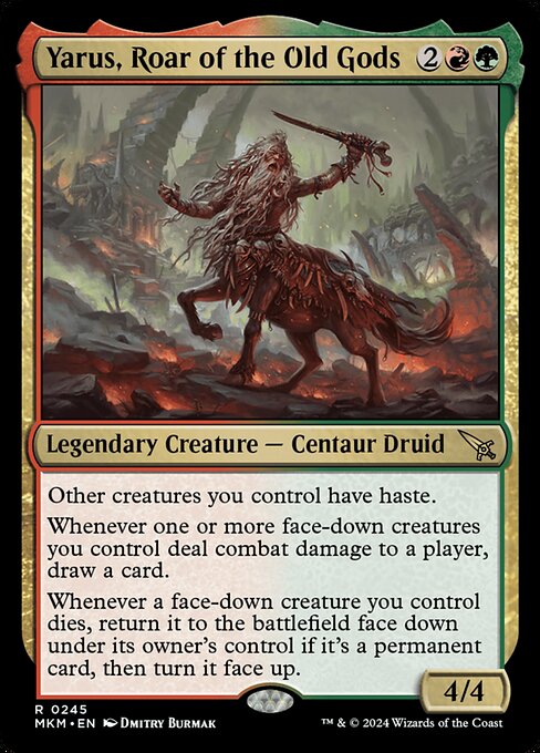 Yarus, Roar of the Old Gods (MKM 245) [Murders at Karlov Manor]