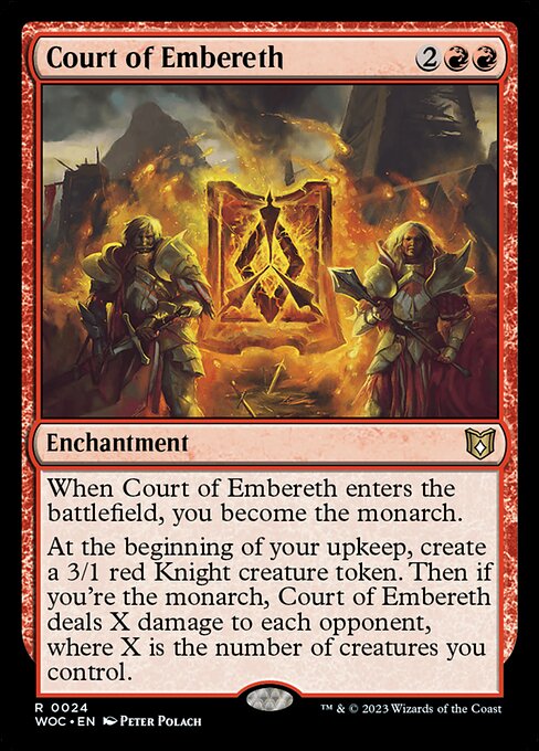 Court of Embereth (WOC 24) [Wilds of Eldraine Commander]