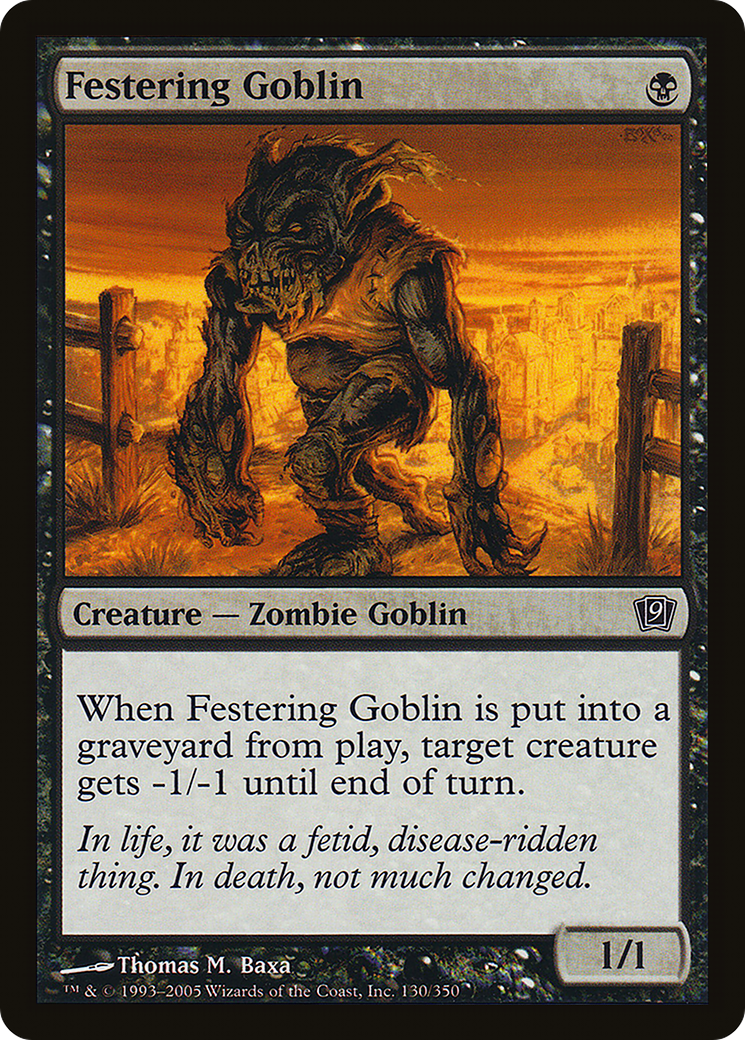 Festering Goblin [Ninth Edition]