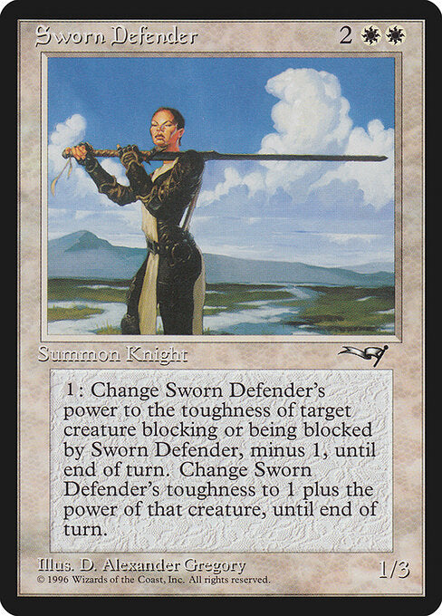 Sworn Defender (ALL 19) [Alliances]