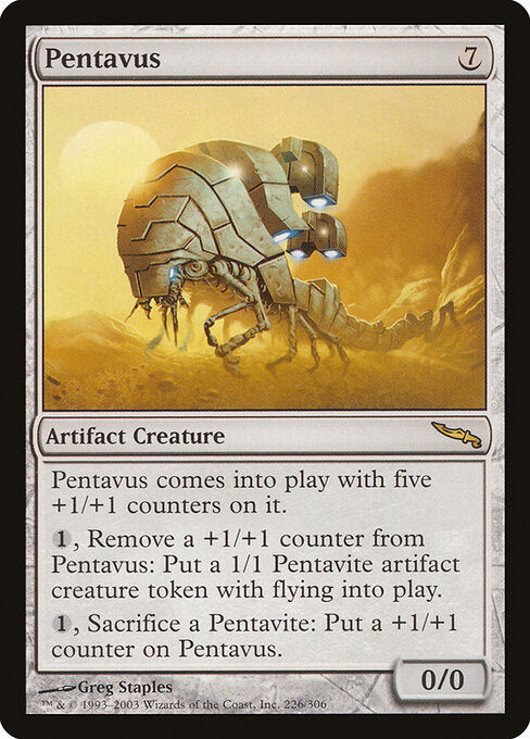 Pentavus (MRD 226) [Mirrodin]