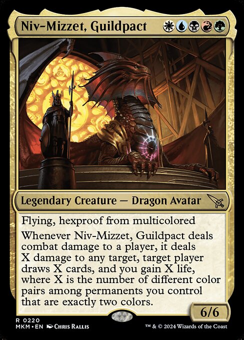 Niv-Mizzet, Guildpact (MKM 220) [Murders at Karlov Manor]