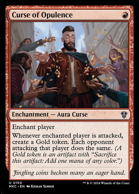 Curse of Opulence (MKC 150) [Murders at Karlov Manor Commander]