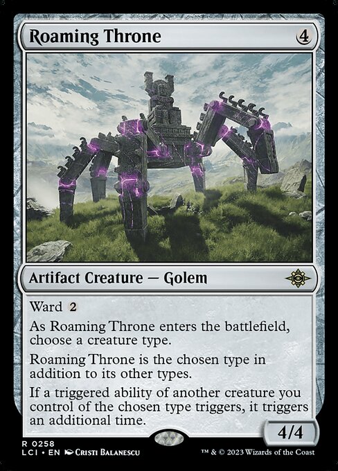 Roaming Throne (LCI 258) [The Lost Caverns of Ixalan]