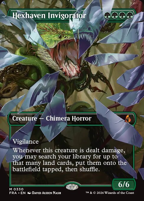 Hexhaven Invigorator (Borderless · Full Art) (FRA 330) [Reality Fracture]