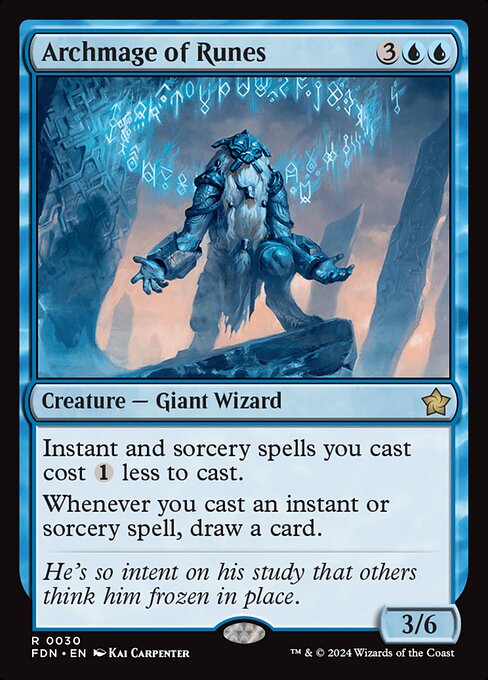 Archmage of Runes (FDN 30) [Foundations]