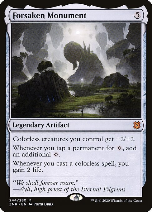 Forsaken Monument (ZNR 244) [Zendikar Rising]