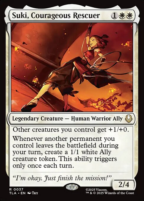 Suki, Courageous Rescuer (TLA 37) [Avatar: The Last Airbender]