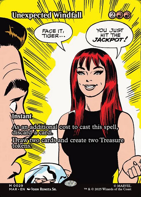 Unexpected Windfall (MAR 29) [Marvel Universe]