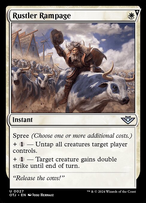 Rustler Rampage (OTJ 27) [Outlaws of Thunder Junction]