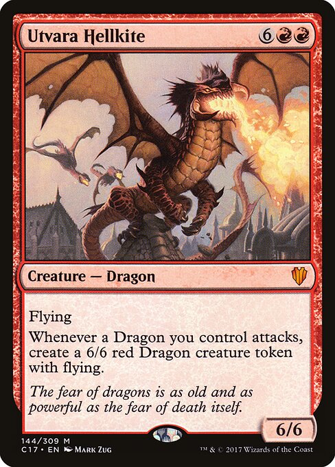 Utvara Hellkite (C17 144) [Commander 2017]